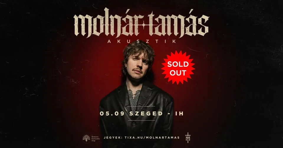❗️SOLD OUT❗️MOLNÁR TAMÁS Akusztik ◈ Szeged, IH
